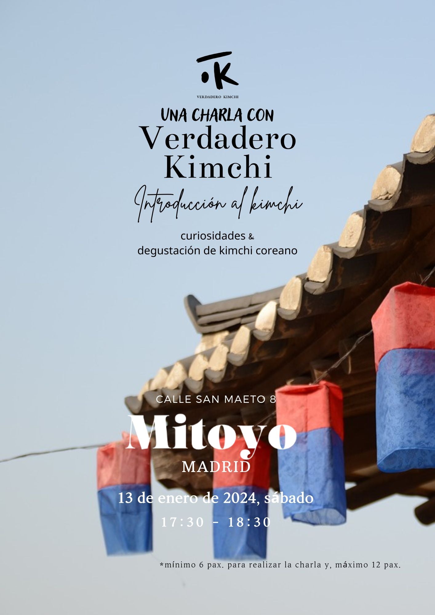 Degustación de kimchi, 13 ene 2024 [terminado]