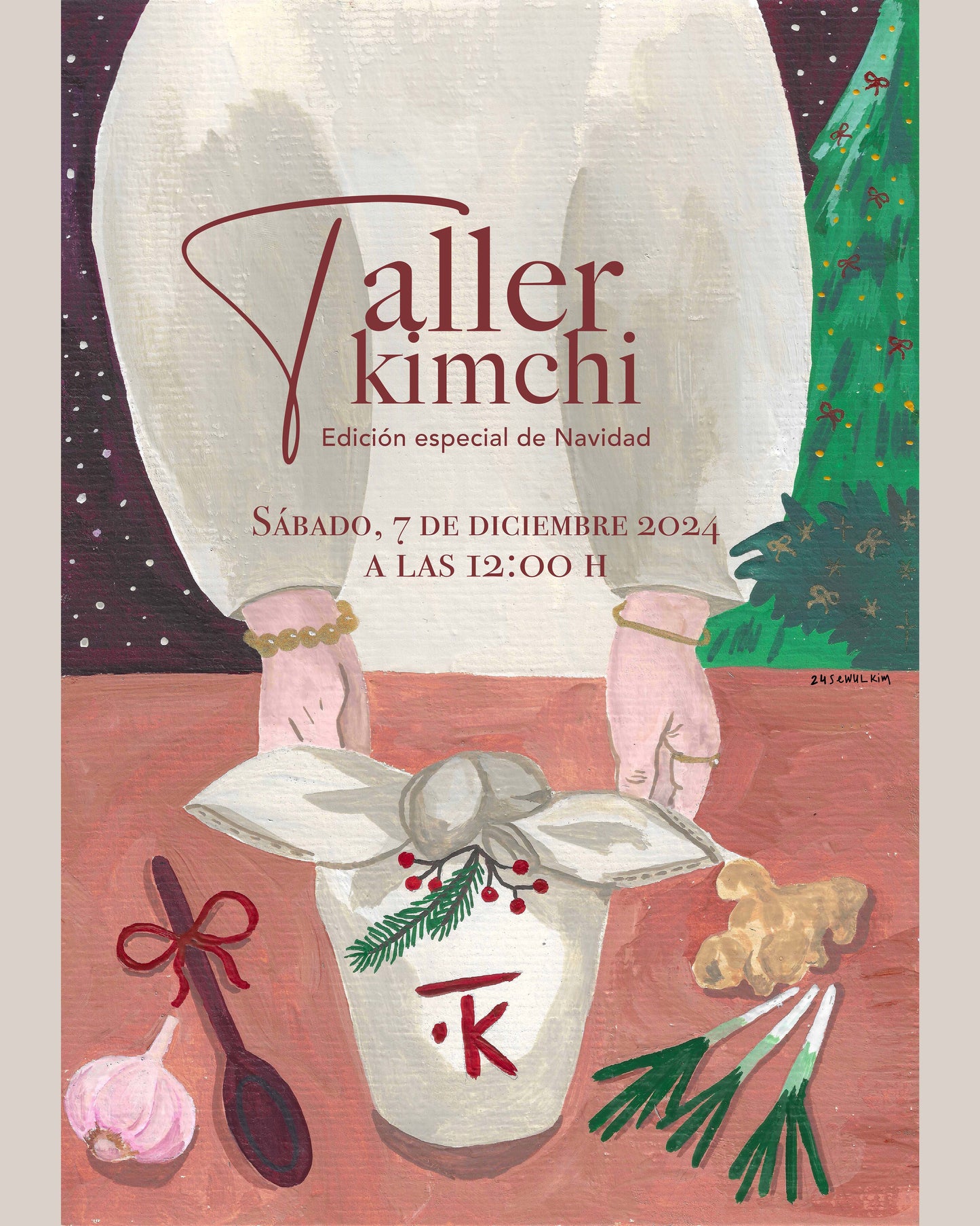 Taller de kimchi, 7 dic 2024