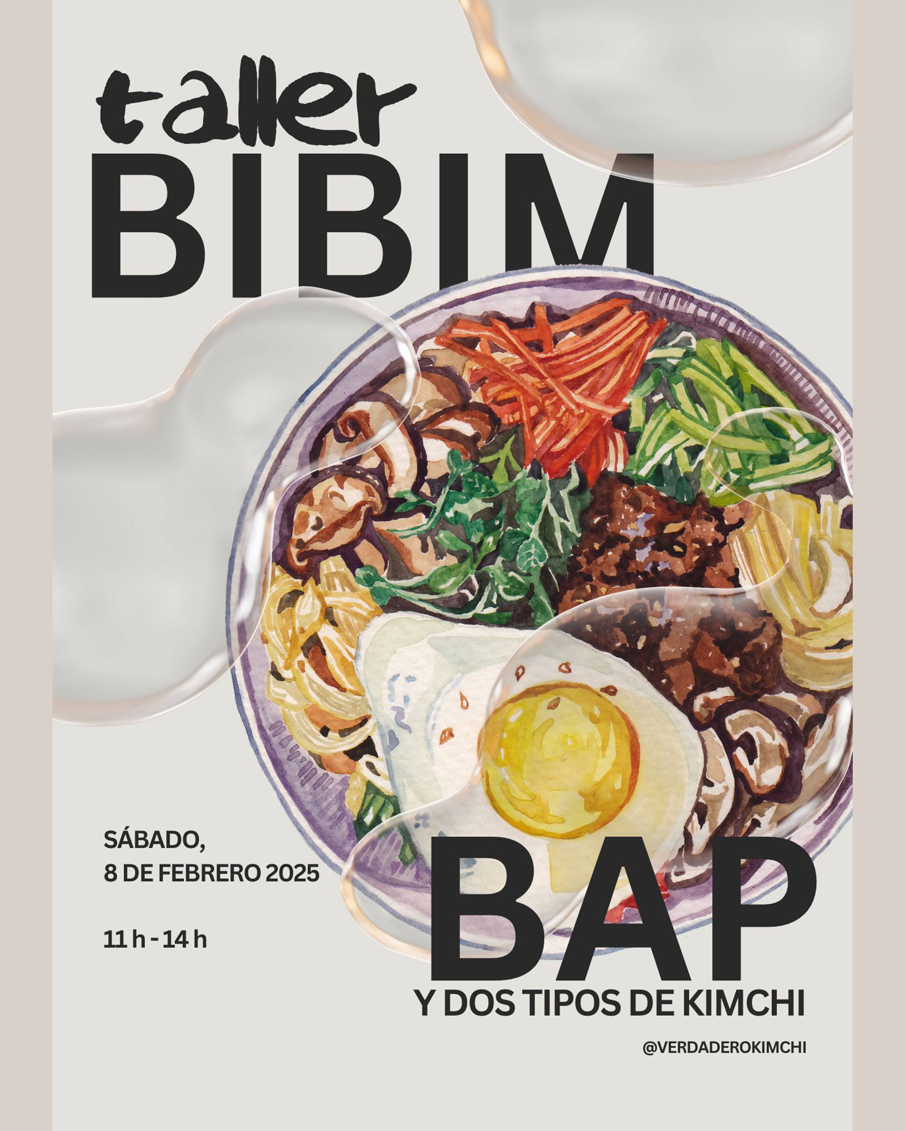 Taller de bibimbap y kimchi, 8 feb 2025 [terminado]