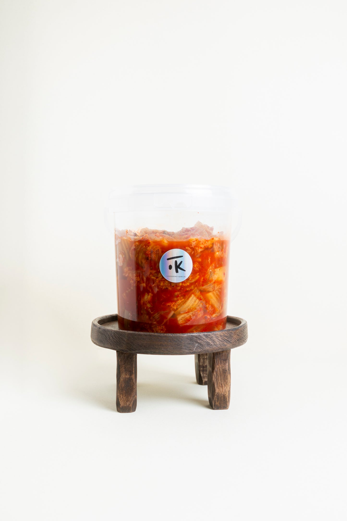 Kimchi auténtico coreano de col cubo de 2 kilos.